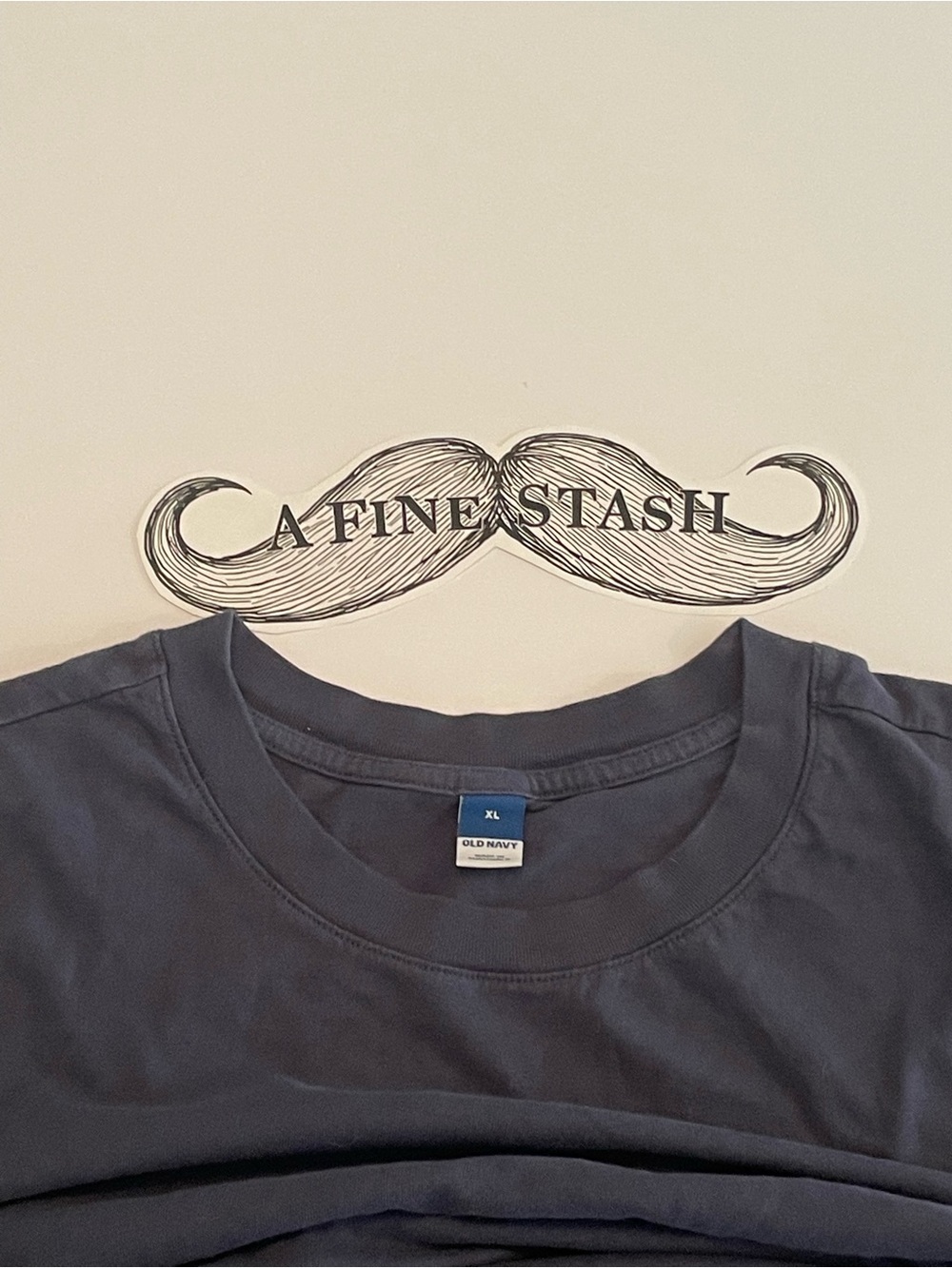 Old Navy Blue Navy T Shirt Dress Crew Neck Short Sleeve Sz XL - Picture 3 of 4